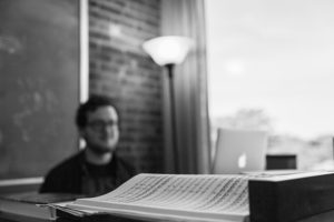 Marcias with sheet music