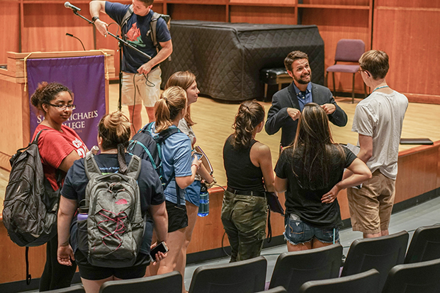 Vassel gives students a new look at Hamilton