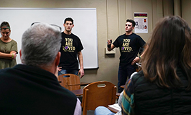 Students leading conference on mental health