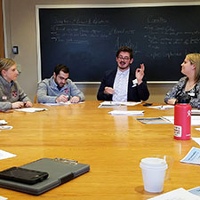 Small group discussion