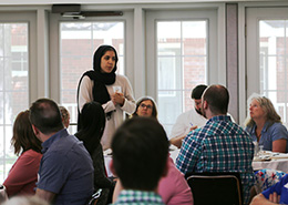 Summer researchers share hopes