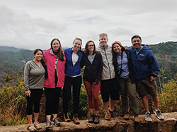 group of students in Guatemala