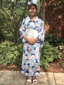 Japanese student Miyu