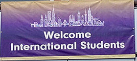 Image of welcome banner
