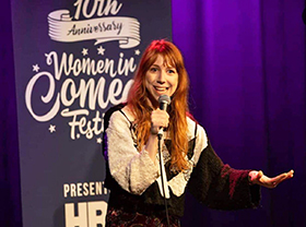 Alumna finds success in comedy