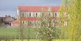 Pontigny Abbey in Burgundy