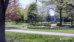 Walkway at Saint Michael's College