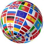 world map art