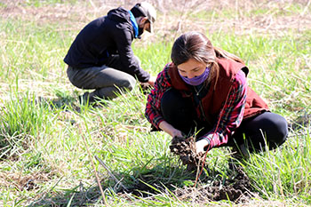 Planting events foster growth across St. Mike’s campus