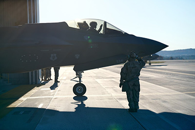 F-35 Vt. guard