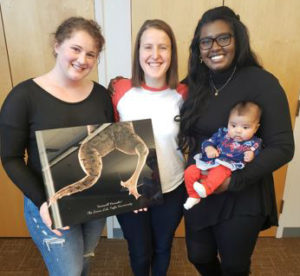 Kelsie Miller ’16 was on team now making news as frogs regrow legs