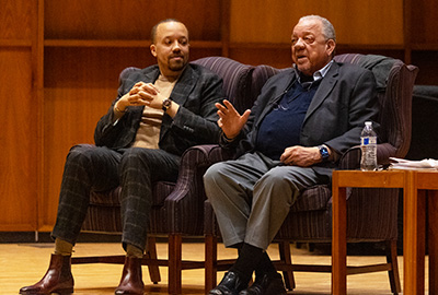 As father and son, Dennis men bring living civil rights history to campus