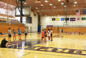 Summer sports camps bring activity, spirit to campus each year