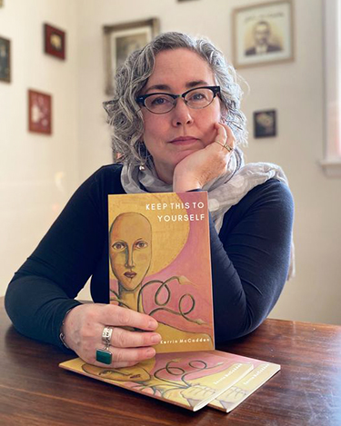 Kerrin with book