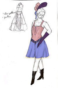 bella rose sketch