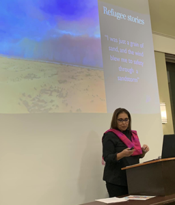 first speaker