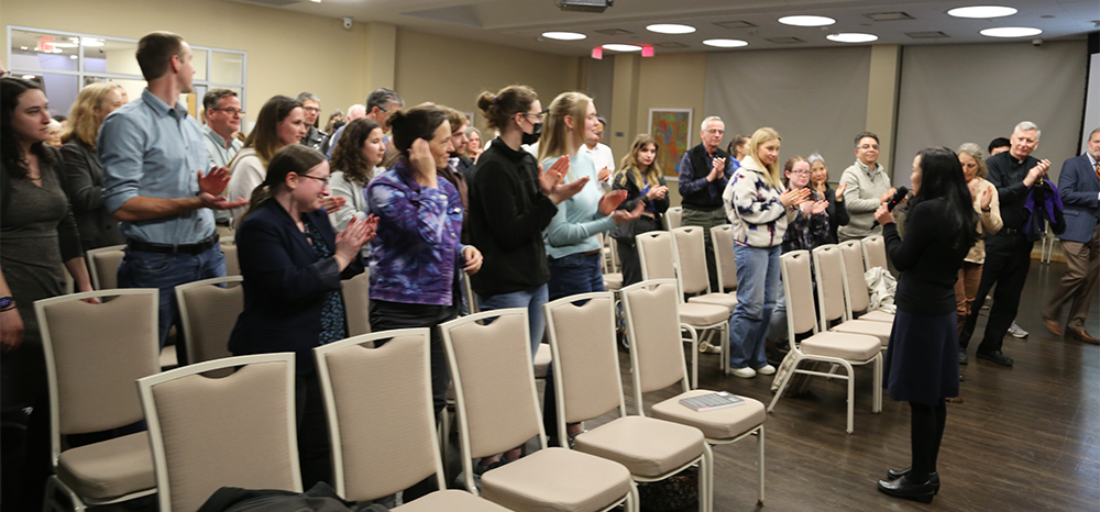 Standing o