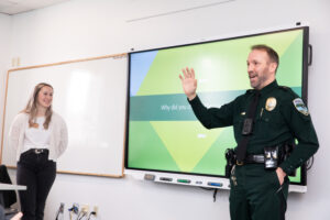 UVM Police Services visits Criminology class