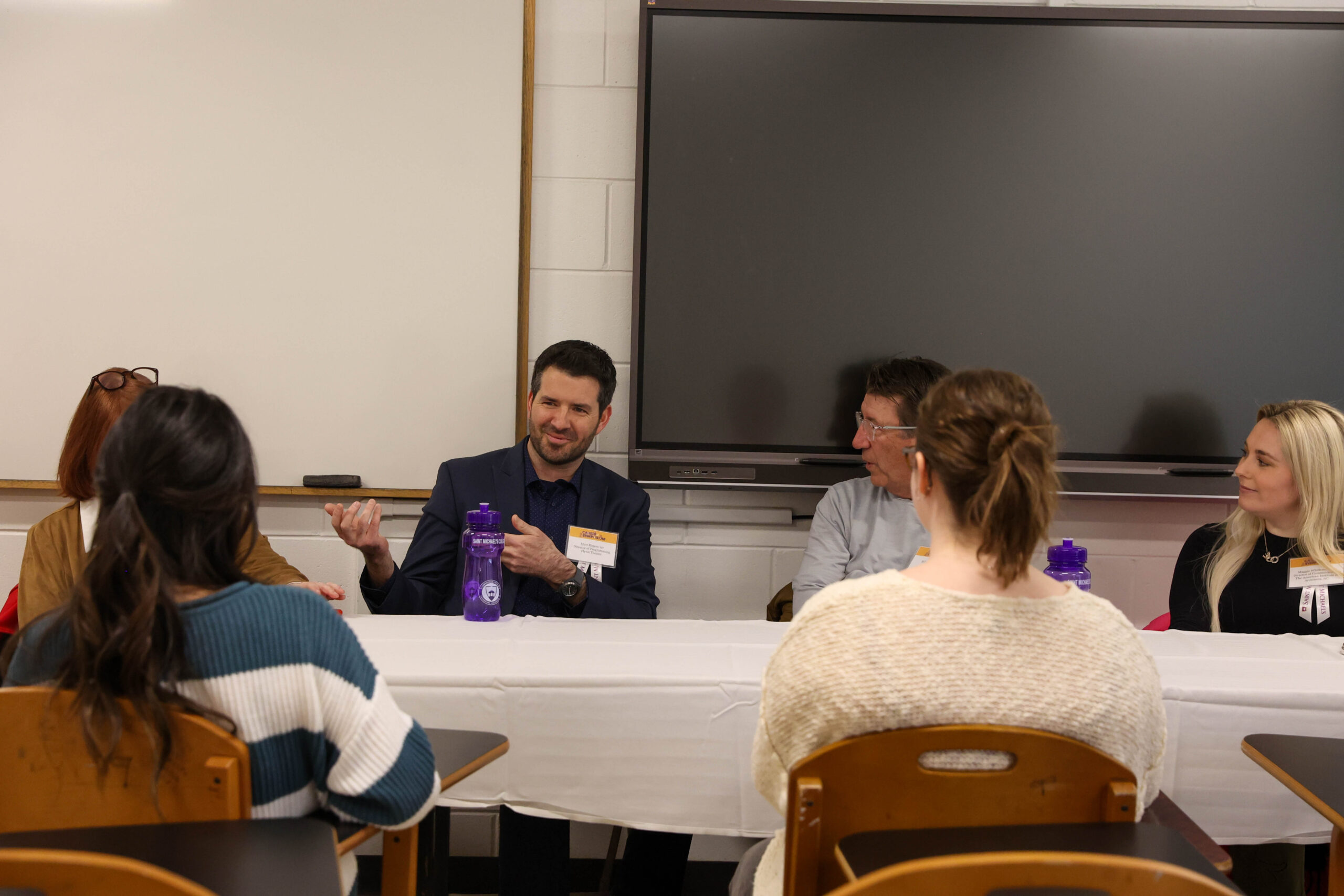 Matt Rogers '07, Director of Programming at the Flynn Theater.