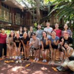 Interns in Vietnam funded by the Freeman Foundation during the summer 2024.