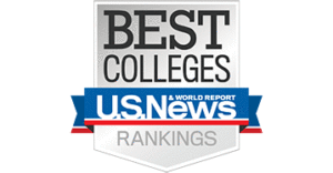 Best Colleges from US News & World Report logo