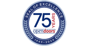 The Open Doors Seal of Excellence logo