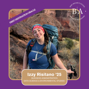 Saint Michael's College student Izzy Risitano