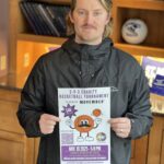 Kevin Hummer, creator of a charity 3-v-3 Basketball Tournament at Saint Michael's College.