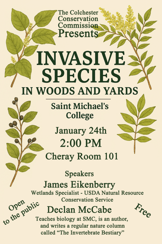 Invasive Species event poster