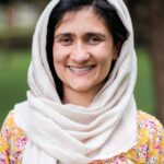 Shabana Basij-Rasikh smiles at the Camera