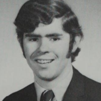 Black and white photo of Andrew R. McElroy