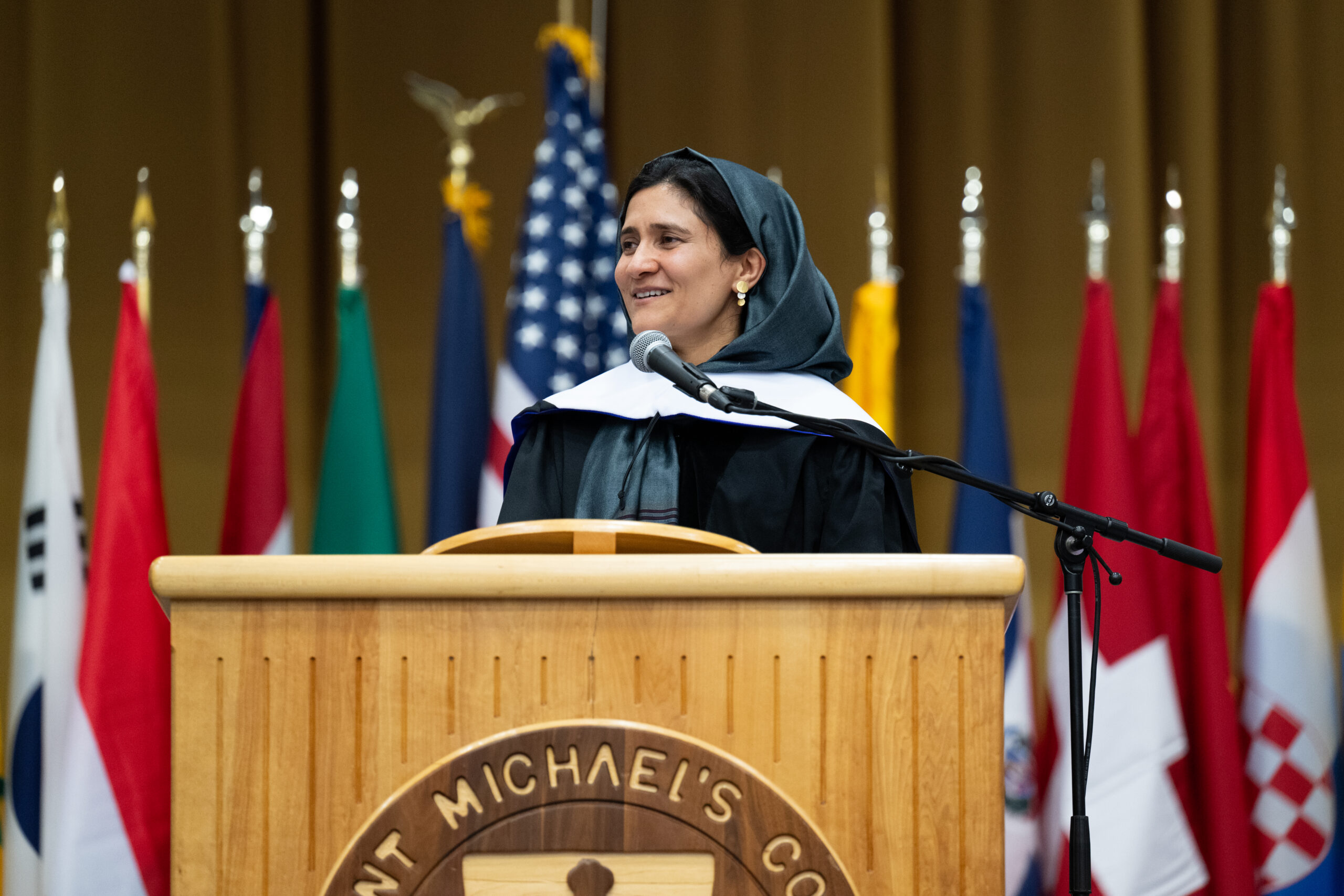 These are urgent times': Saint Michael's College Class of 2026