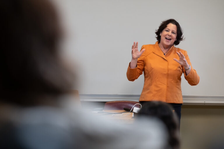 Pamela Carroll ’85 uses AI in biotechnology to tackle formerly “undruggable” drivers of disease