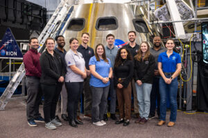 Biomedical engineering team that worked on the Artemis II NASA mission.