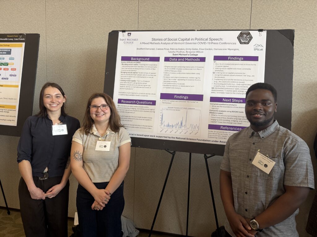 Saint Michael's College Researchers Study Vermont COVID-19 Messaging